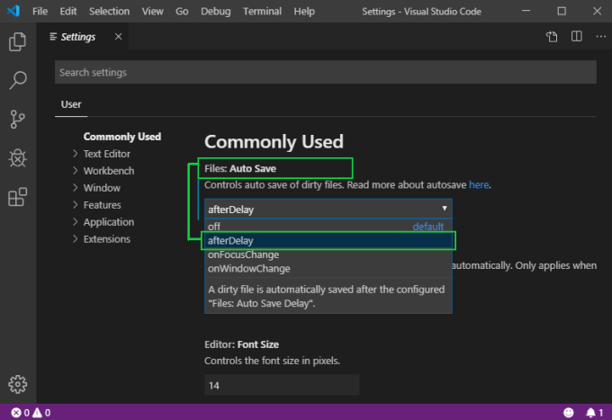 visual studio codeの画像